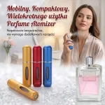Mobilny atomizer do perfum COSMI w kolorach metalicznych