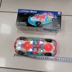Concept Racing Przezroczysty Samochód Edukacyjny z Kołami Zębatymi