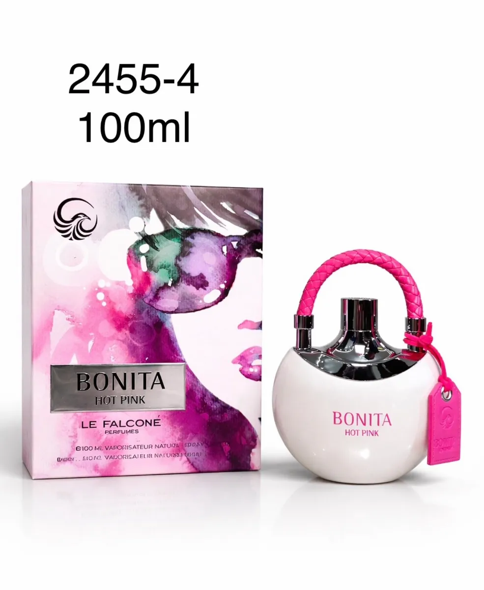 Bonita Hot Pink Perfum 100ml z różowym uchwytem