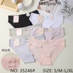 Majtki damskie HANA z koronką i kokardką S/M L/XL mix kolorów