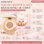 Mercilen Perłowy Rozświetlający Krem-Kuszonka Air Cushion 15g