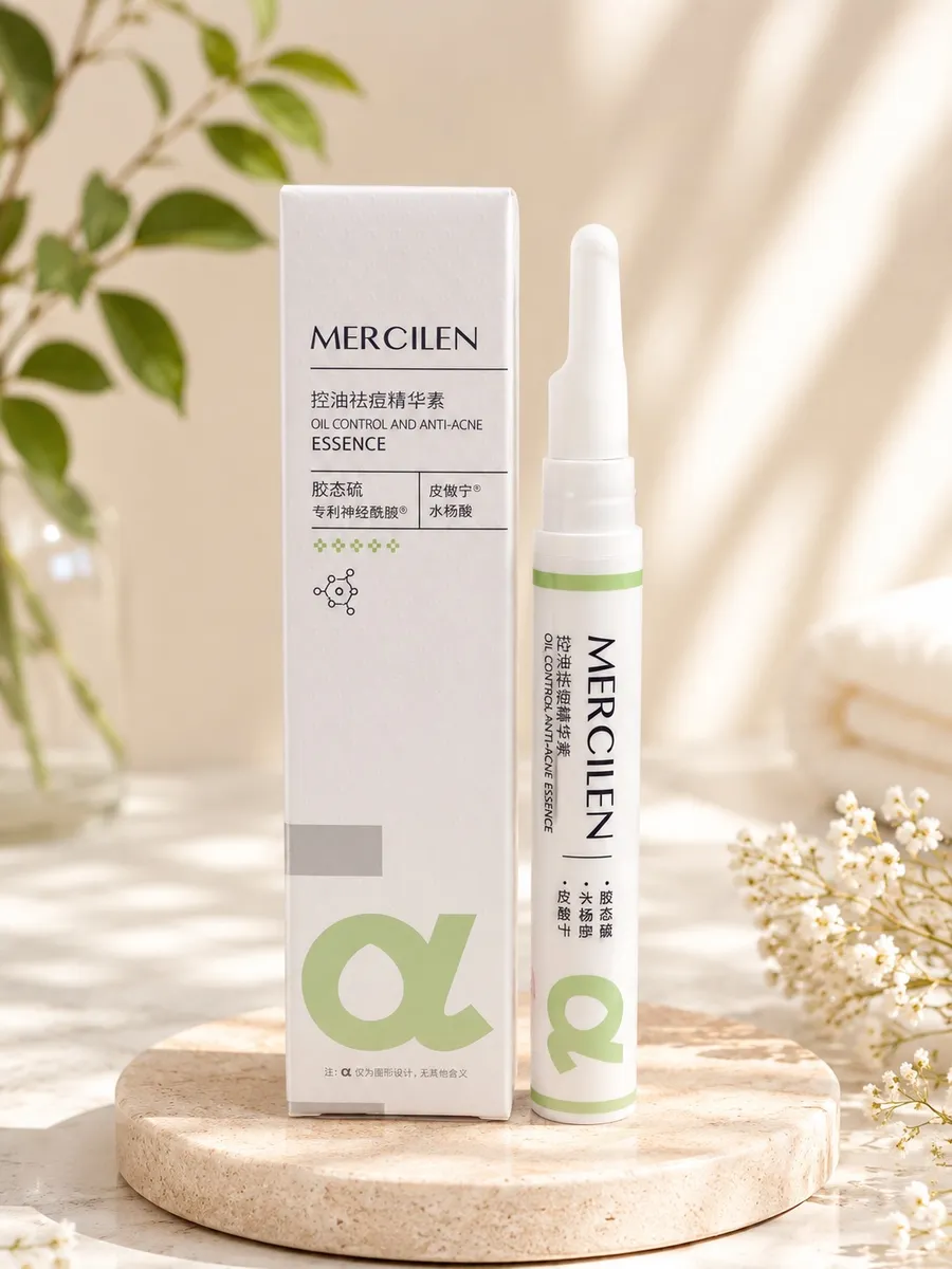 Mercilen Serum Regulujące Sebum i Przeciwtrądzikowe z Precyzyjnym Aplikatorem