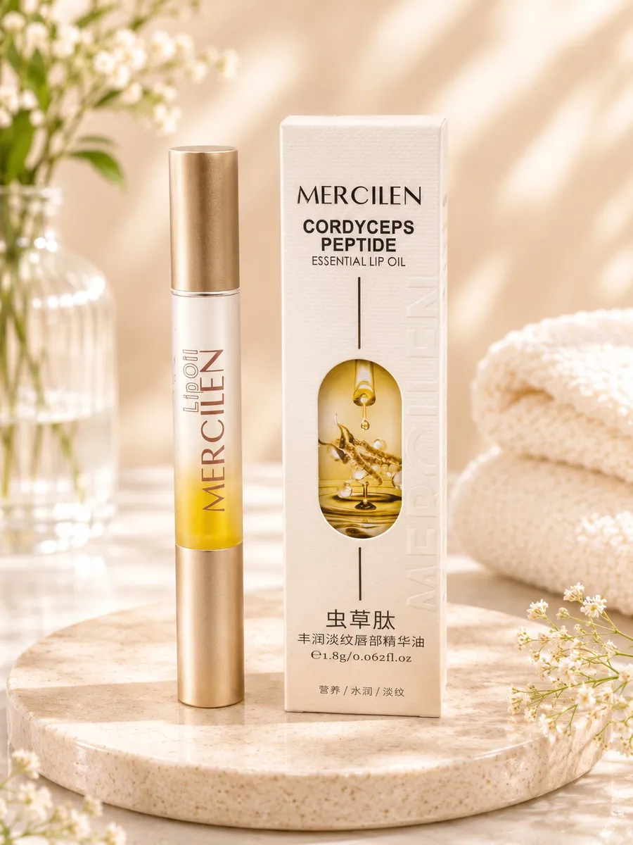 Mercilen Cordyceps Peptide Olejek do Ust 1,8g z Peptydami
