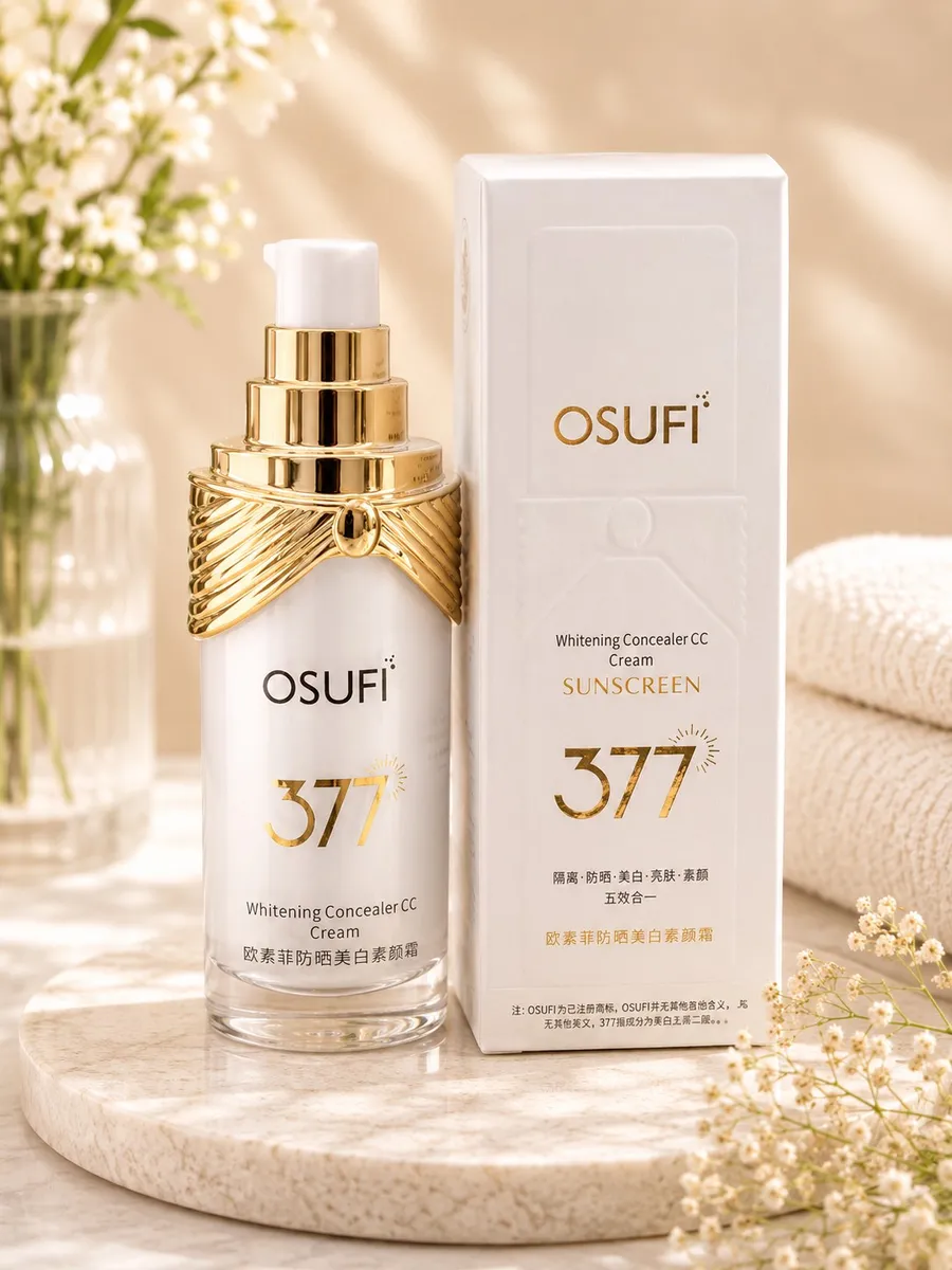OSUFI 377 Whitening Concealer CC Cream krem CC z filtrem UV