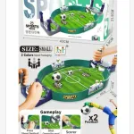 Zielona gra sportowa piłkarska z dwoma piłkami 43x21,5 cm