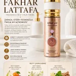 Fakhar Lattafa mgiełka zapachowa damska 90 ml elegancka nuta kwiatowa
