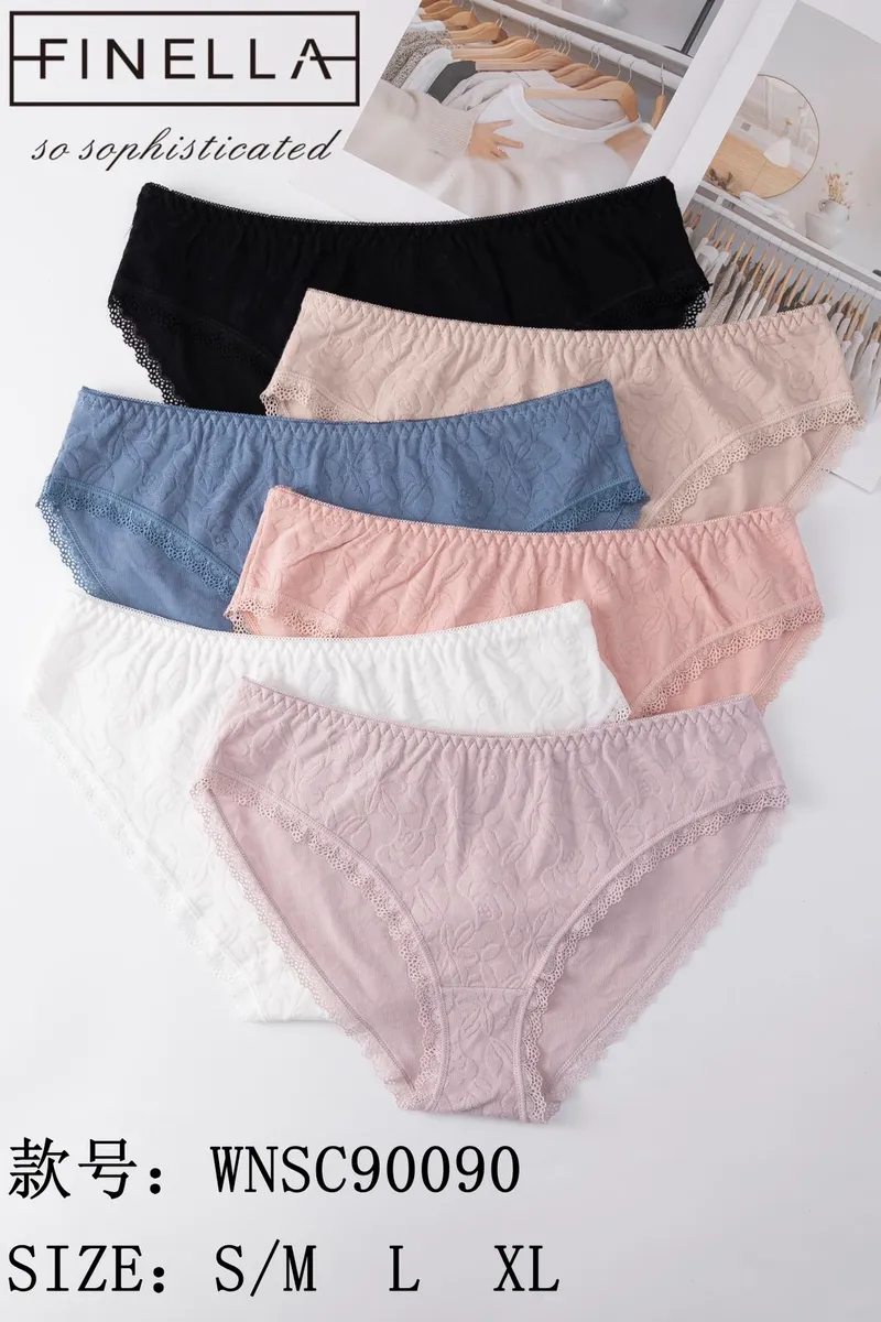Majtki damskie Finella koronkowe w pastelowych kolorach S-XL