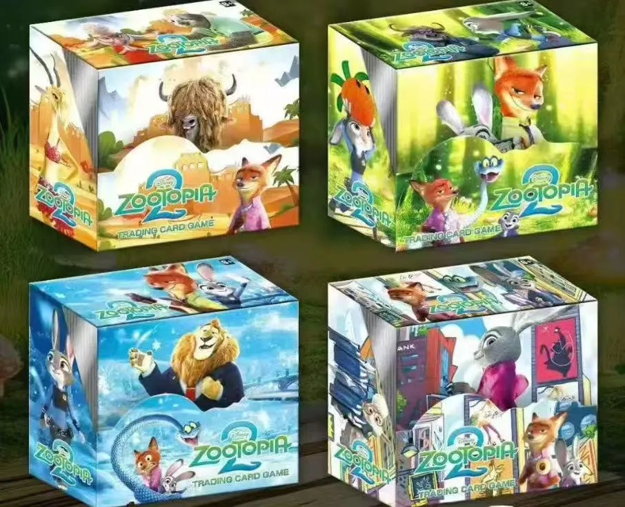 Zestaw kart kolekcjonerskich Zootopia 2 z postaciami z filmu