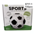 Klocki Piłka Football 735 elementów MZ-218