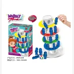 Wobbly Tower Gra Balansująca Kolorowa Wieża z Figurkami