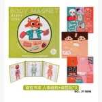 Body Magnet edukacyjna zabawka magnetyczna dla dzieci 3+