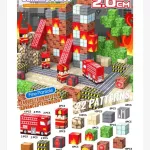 Klocki magnetyczne Raging fire Hero 2 cm 100 elementów