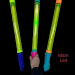Miecz LED 62 cm kolorowy z efektem świetlnym