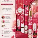 Zestaw perfum i krem do rąk YARA Fragrant Temptation czerwony