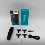 Maszynka do włosów DALING czarna z 4 nasadkami i USB