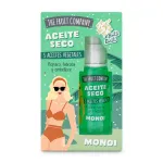 Olejek nawilżający do ciała z brokatem 50 ml zielony