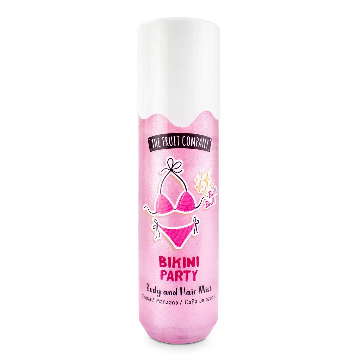 Mgiełka do ciała i włosów Bikini Party 200 ml różowa