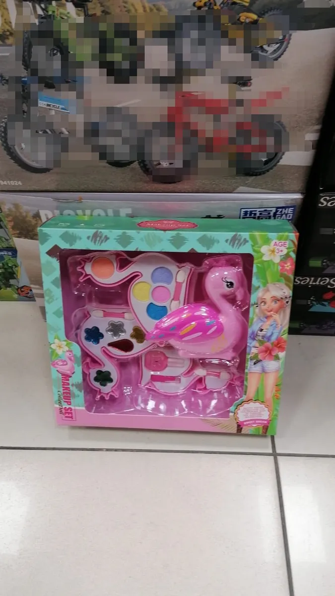 Zestaw do makijażu Flaming Różowy dla dzieci 3+
