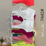 Top sportowy damski z zamkiem w różnych kolorach M/L/XL
