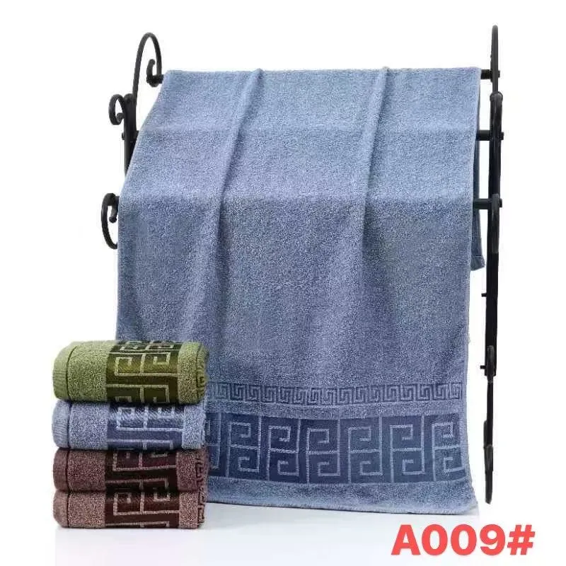 Ręcznik bawełniany 50x100 cm z geometrycznym wzorem mix kolorów