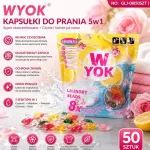Kapsułki do prania WYOK 5w1 Lemon 50 sztuk