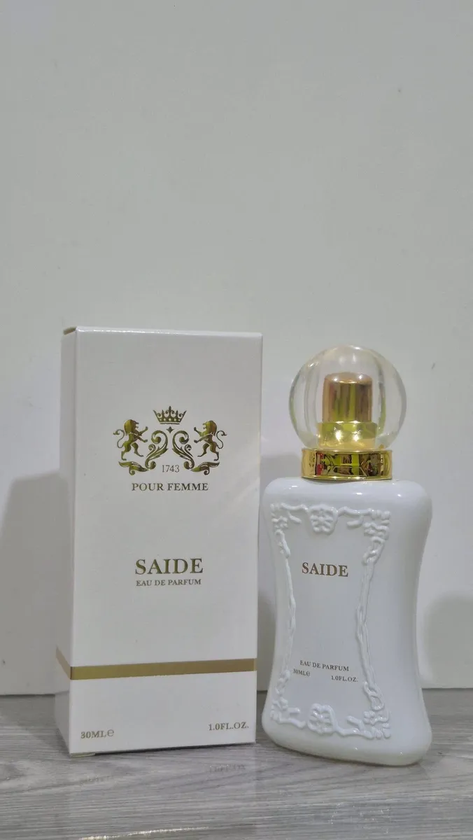 Saide Eau de Parfum 30ml Biała Butelka Złote Detale