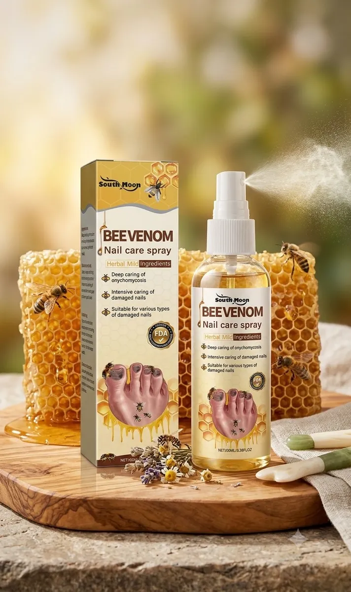Spray do pielęgnacji paznokci z jadem pszczelim 100 ml