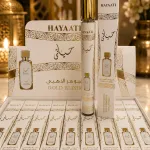 HAYAATI Gold Elixir Perfumestka 35ml elegancka biała z złotym