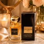 Luca Perfume Oud 25ml perfumy w eleganckim flakonie z złotą nakrętką