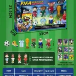 Figurki piłkarskie FIFA World Cup z kartami kolekcjonerskimi
