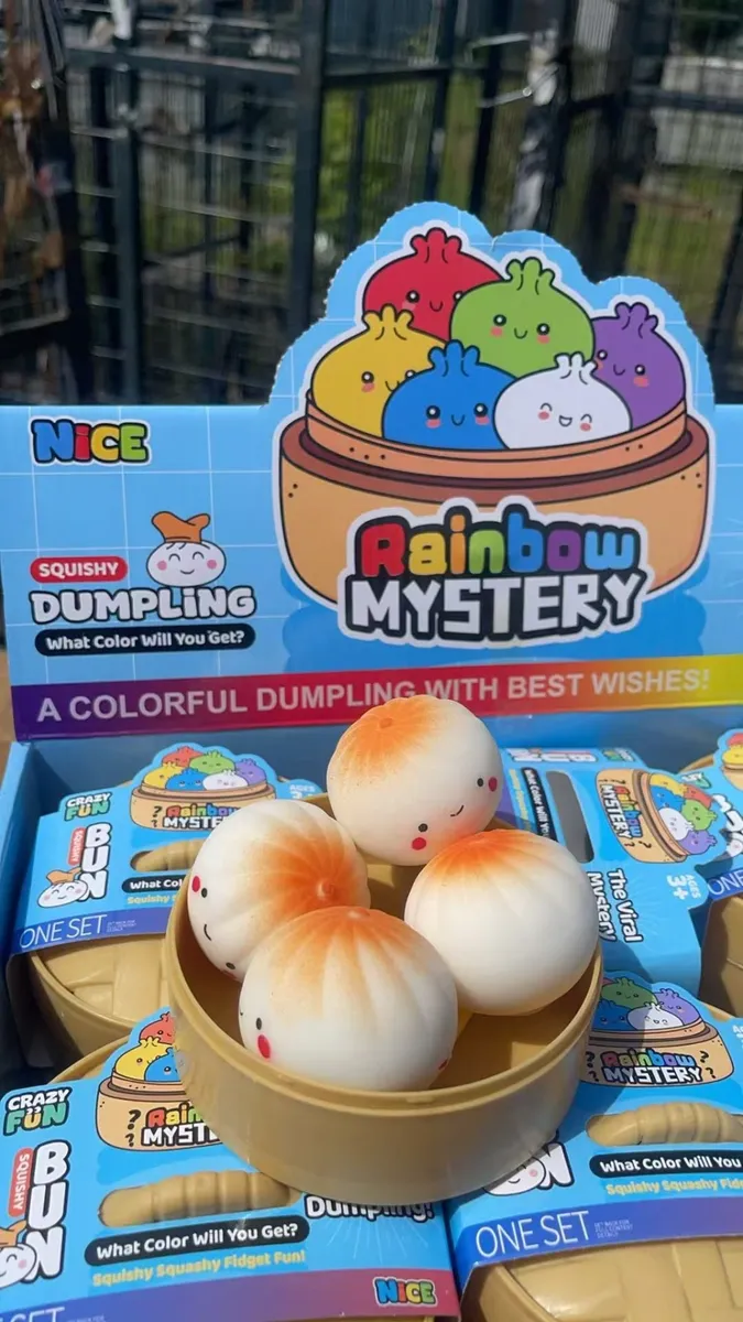 Squishy Dumpling Rainbow Mystery Antystresowa Zabawka