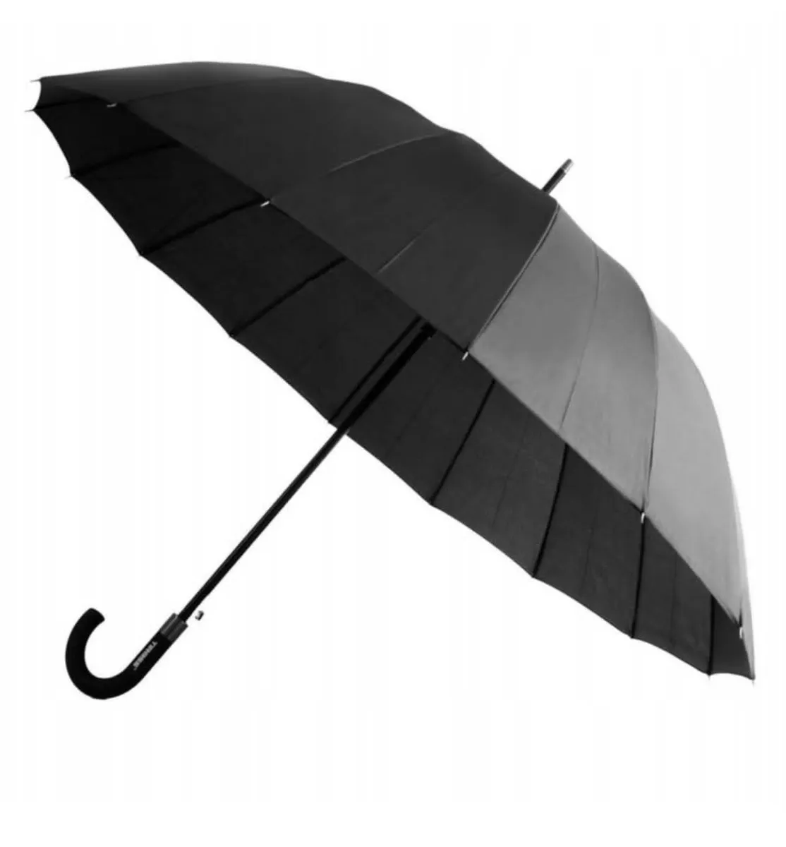 Parasol laska Tiross TS-136-5 czarny prezydencki 2 osobowy