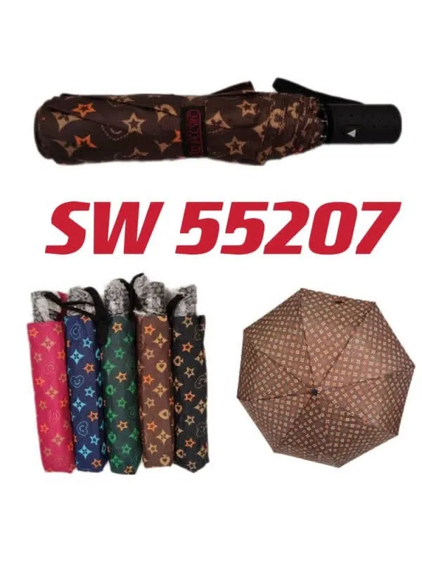 Parasolki półautomat kolorowe wzory SW 55207