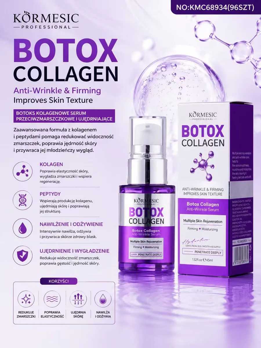 Botox Collagen Serum przeciwzmarszczkowe i ujędrniające 45ml