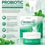 Körmesic Mint Probiotic Whitening Tooth Powder proszek do wybielania zębów z miętą