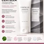 Skin1004 Madagascar Centella Rozświetlająca Pianka-Żel do Mycia Twarzy 125 ml