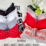 Biustonosz Komfortowy Bez Drutu Love Magnolia Mix Kolorów