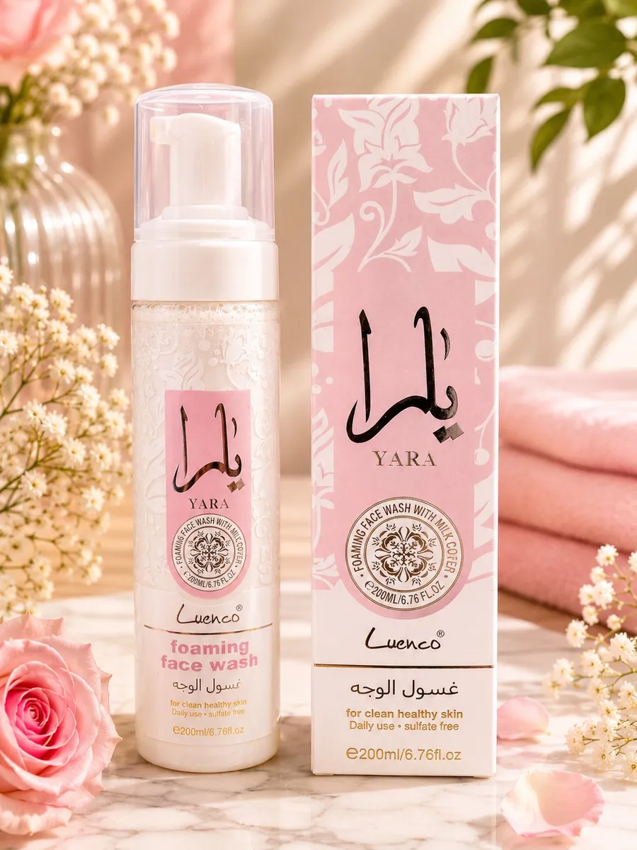 YARA Delikatny pieniący się żel do mycia twarzy 200ml