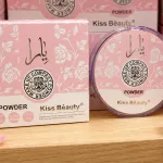 Kiss Bèauty Puder Kompaktowy Matujący Różowy