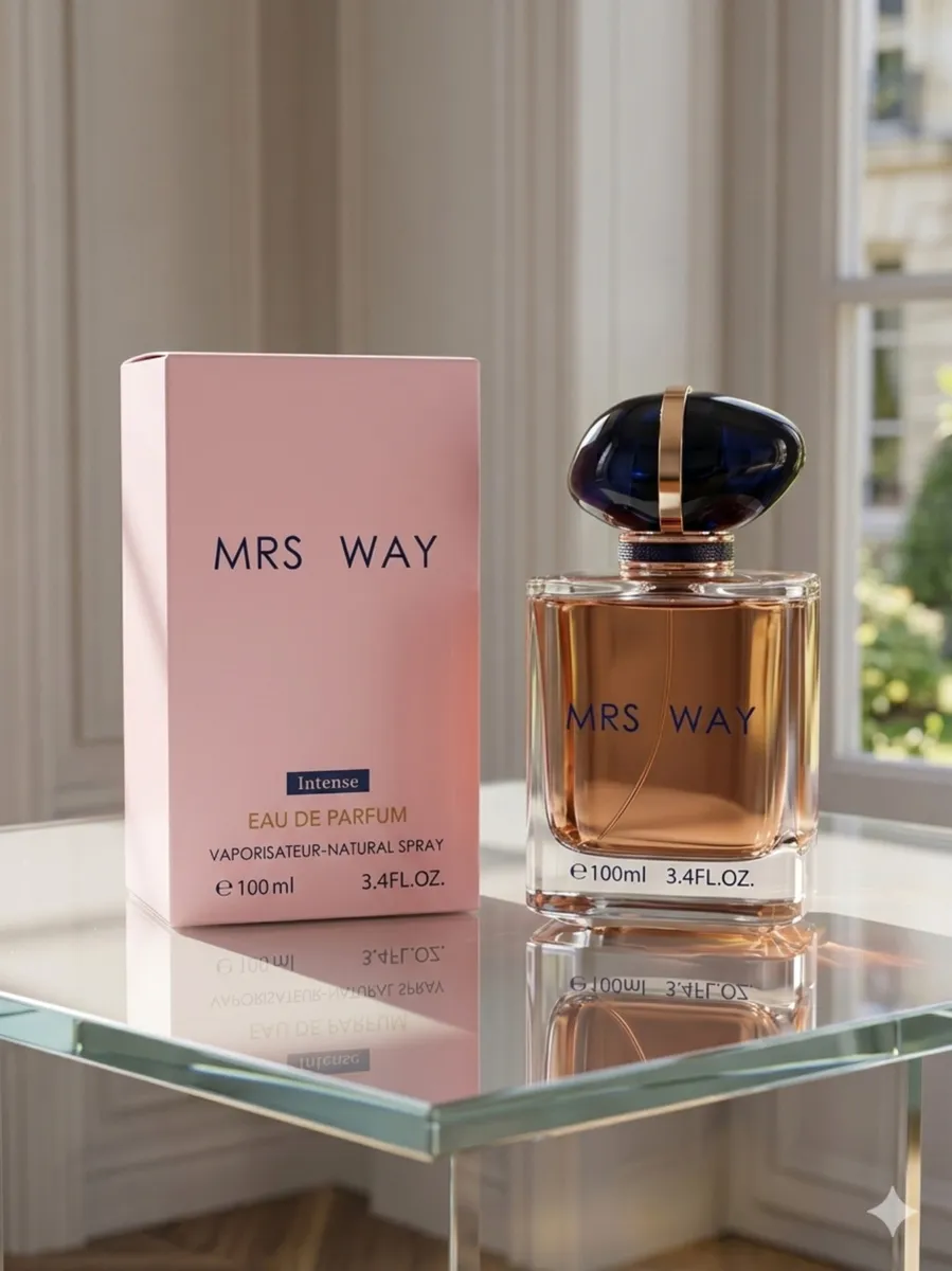 Mrs Way Intense Eau de Parfum 100ml z granatową zakrętką