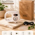 Automatyczny dyfuzor aromaterapii biały z USB i cichą pracą