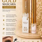 SHEDOES Gold Mascara luksusowy tusz do rzęs wodoodporny czarny