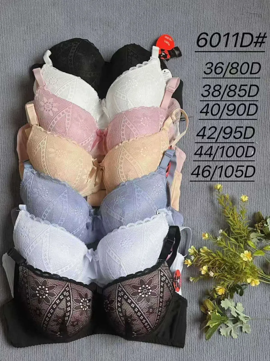 Biustonosz koronkowy 36-46 D różne kolory