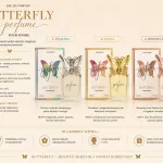Butterfly perfumy damskie 50 ml z motylem – trzy warianty zapachowe