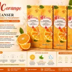 VCorange Cleanser żel do mycia twarzy z witaminą C i ekstraktem cytrusowym