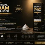 Körmesic Charcoal Foam Cleanser z aktywnym węglem drzewnym 150ml