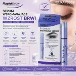RapidBrow Serum Wspomagające Wzrost Brwi 3 ml