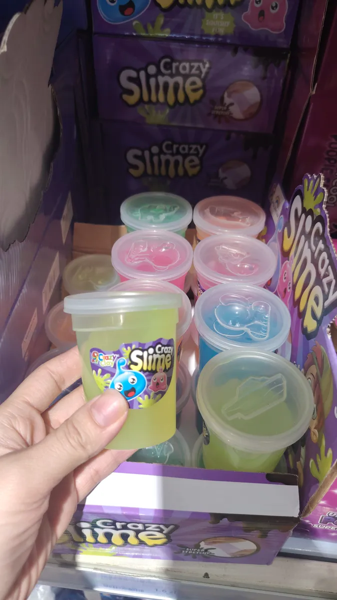Crazy Slime kolorowy glut w kubeczku 50 ml WK150626-2