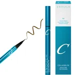 Kolagenowy eyeliner Enough Collagen 3X turkusowy