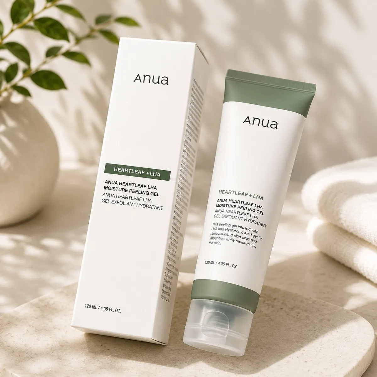 Anua Heartleaf LHA Moisture żel złuszczający 120 ml
